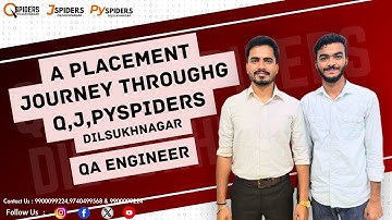 A Placement Journey Through Q,J PySpiders Dilsukhnagar | 3 LPA | QA Engineer |