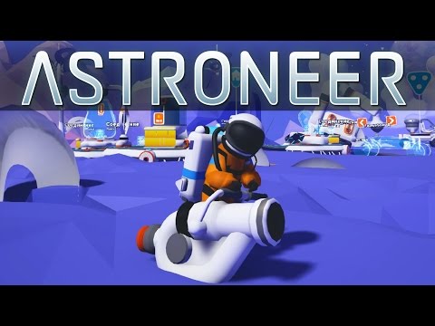 Видео: НАША НОВАЯ БАЗА НА ЛУНЕ - Astroneer #8