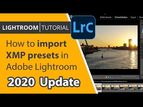 How to import your XMP presets in Adobe Lightroom Classic (2020 update)