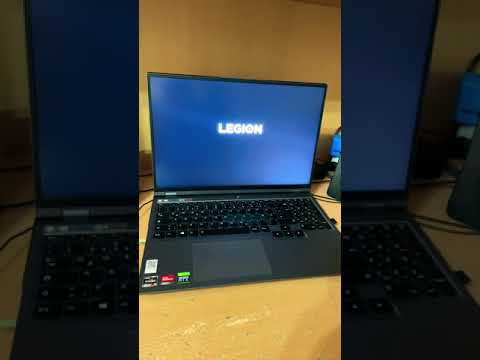 Boot time of Lenovo Legion 5 Pro with Windows Fast - Startup Disabled.