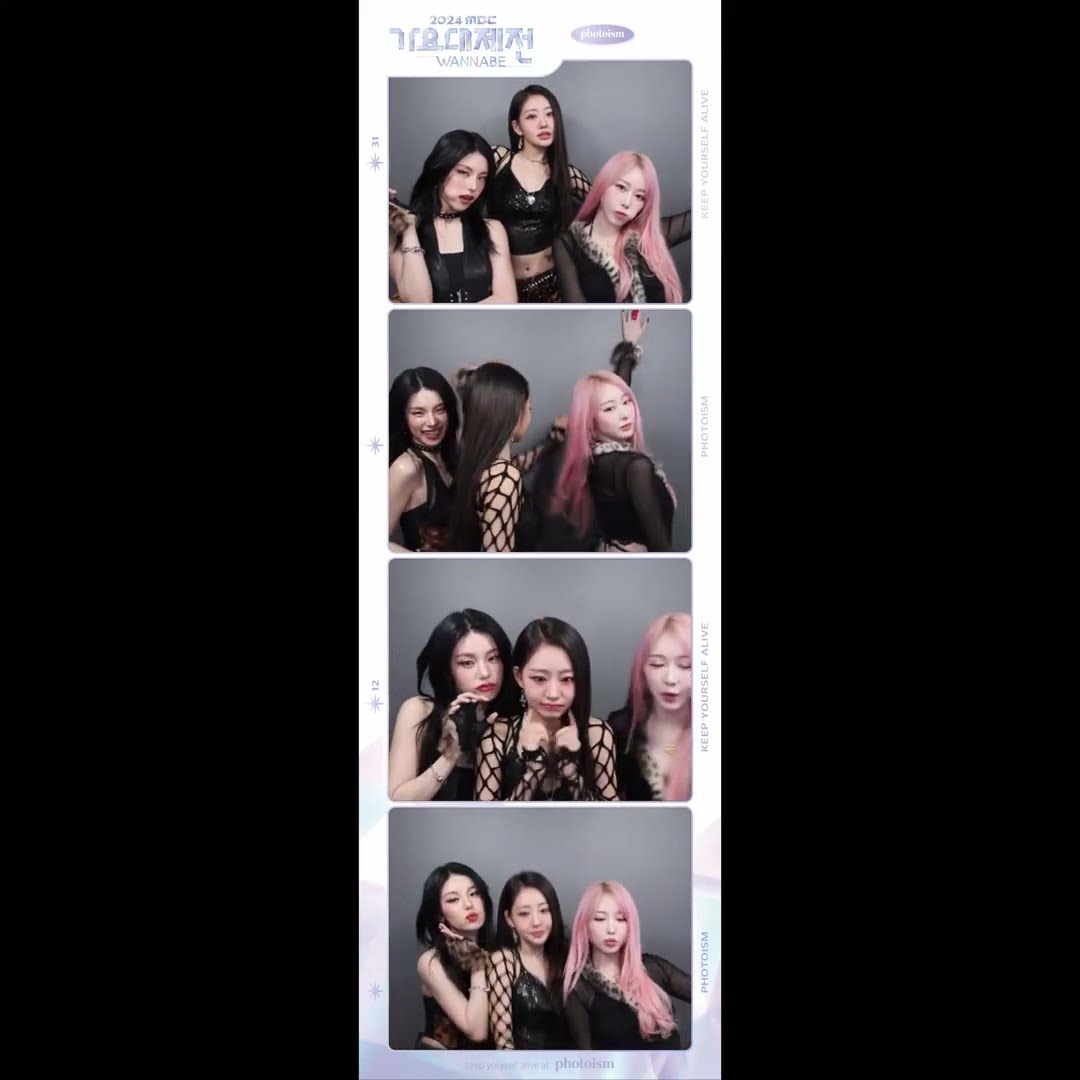 ?2024MBC가요대제전X포토이즘? #젤리지 #예지 #지젤 #쥴리 #YEJI #GISELLE #JULIE #GayoDaejejeon2024 #photoism