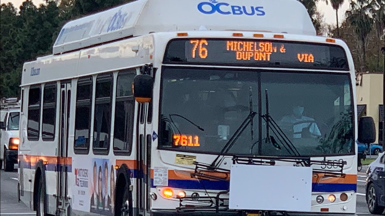 OCTA Route 76 East Huntington Beach Talbert and Beach To John Wayne Airport