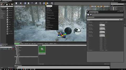 MAWI Tutorial - Turn on snow in forest packs
