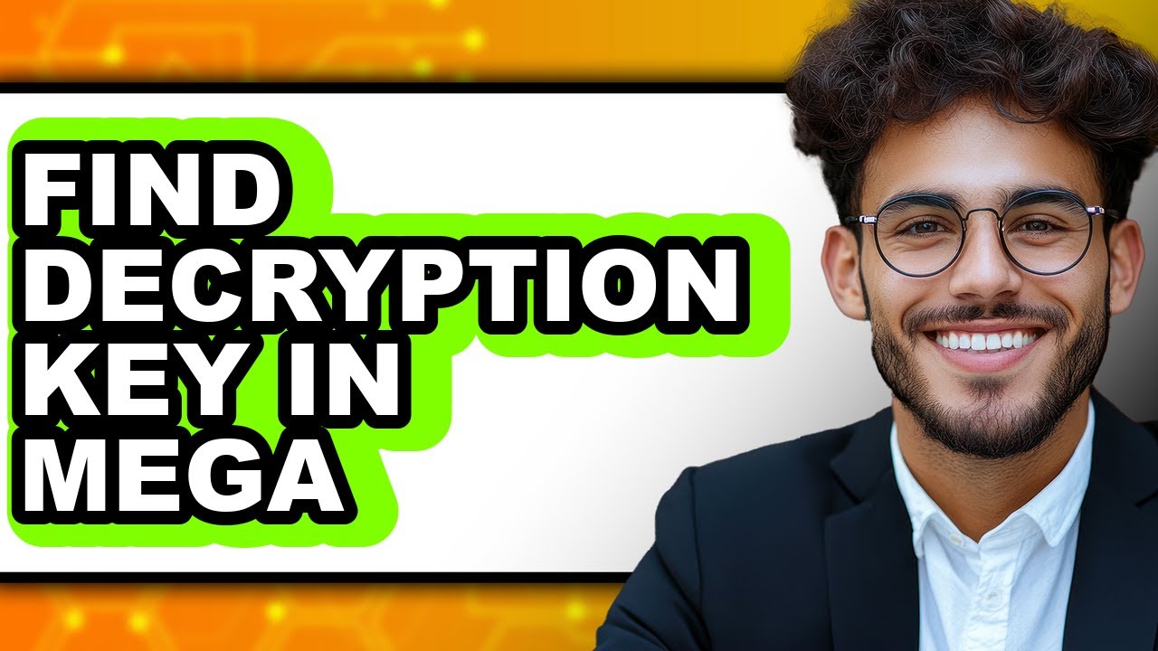 How to Find Decryption Key in Mega (updated) - YouTube