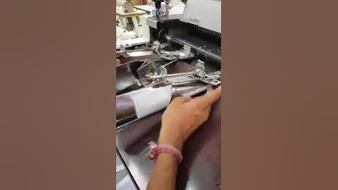 Sleeve placket Creaser