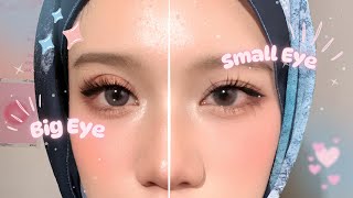SUPER DETAIL 🔎 | Big and Small Eye Makeup Tutorial👀