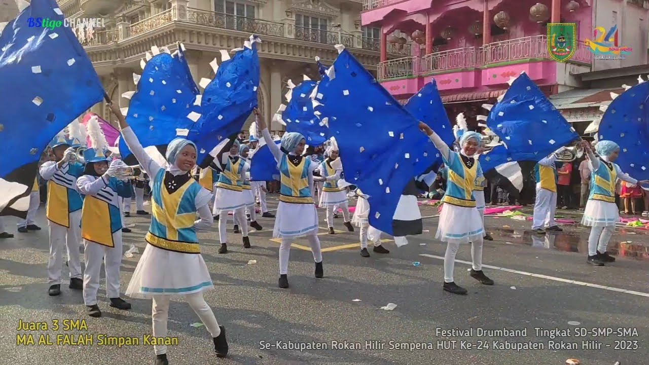 Juara 🏆3 SMA, MA ALFALAH Simpang Kanan | Festival DB/MB Sekabupaten Rokan Hilir Sempena HUT 24 Rohil