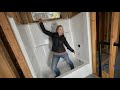 PLUMBING our HOME in the Mountains | Installing New Tub and Shower Surround