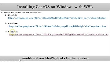 Section-2: Video-2: Launching Ansible-Controller Node - CentOS9 Node From  WSL2 | VRTechnologies