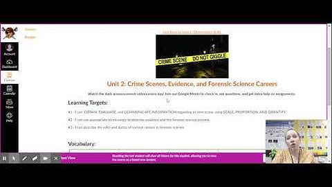 Unit 2: Crime Scenes, Evidence, and Forensic Science Careers Introduction