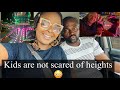 🇿🇦🇳🇬A SOUTH AFRICAN MOM ALMOST FAINTED IN A ROLLERCOASTER ||NIGERIAN KIDS HAVING A GOOD TIME!