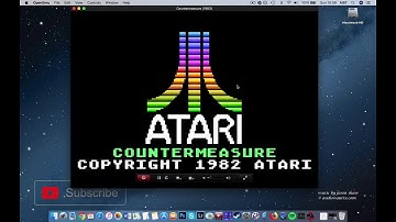 Countermeasure (1983) | Atari 5200 | Emulator | Tutorial | MAC