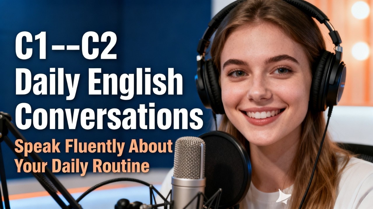 C1–C2Daily English Conversations Speak Fluently About Your Daily Routine Listening&Speaking Practice