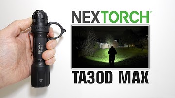NEXTORCH TA30D MAX - 4000 lumens Tactical EDC flashlight