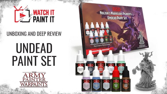 D&D Nolzur's Marvelous Pigments: Underdark Paint Set (75004) – Gnomish  Bazaar