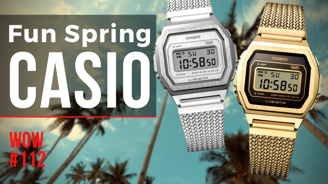New Vintage Casio A1000 Models // Watch of the Week. Review #112 