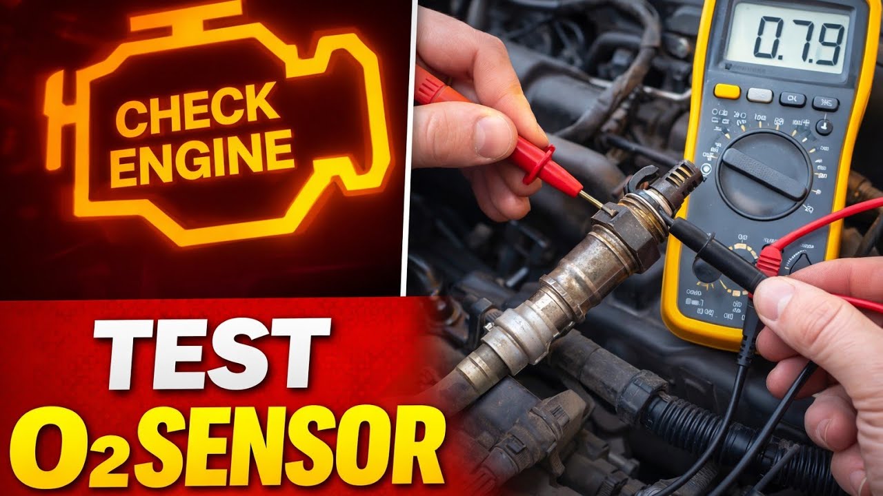 O2 Sensor Check Engine Light Fix Check Engine Light – How to Test O2 Oxygen Sensors with a ...