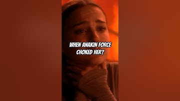 What Did Padme THINK About Anakin Force Choking Her?