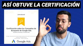 CERTIFICACIÓN de GOOGLE ADS 2024  Aprende Cómo Certificarte con Google