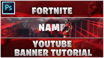FORTNITE BANNER TUTORIAL (Photoshop 2021)