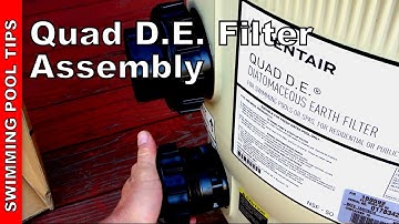Pentair QUAD D.E.® Cartridge Style Filter & Clean & Clear Plus  Filter Assembly