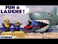 Fun and Games with Thomas and Friends Minions Disney Cars Toys & Game Play Doh Halloween