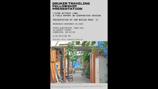 Druker Traveling Fellowship Presentation 2024
