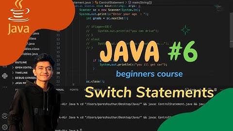 Java Programming : Switch Statements || #6