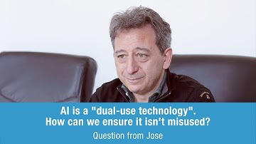 Andrea Renda answers Jose on AI as a "dual-use technology"