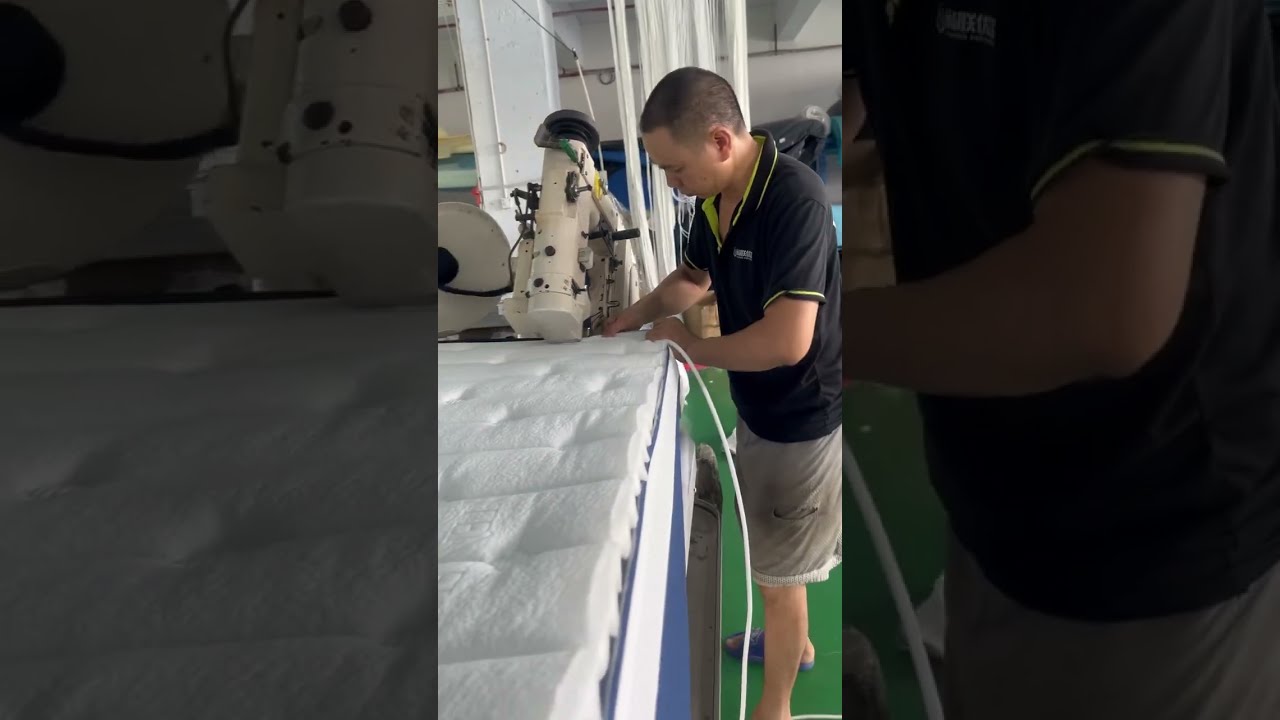 Working Mattress Bindalmattress Machine Bedbed Mattressfactory Lifeisbutadream Factory