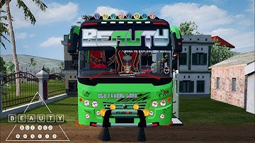 BEAUTY Kerala Bus Mod In Bus Simulator Indonesia - Bussid Bus Mod - Bussid Car Mod - Bussid