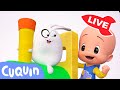 🔴 LIVE 🔴 Learn colors, numbers and shapes with Cuquín | Educational videos for kids