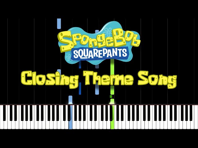 SpongeBob SquarePants Theme Song Sounds Totally Different as a SAD Piano  Cover 