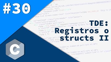 30- Programación en C - TDE: Registros II - Anidación de estructuras