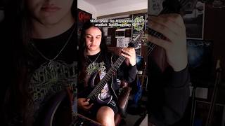 This riff is impossible to resist headbanging to #metal #riff #technicaldeathmetal #guitarist #