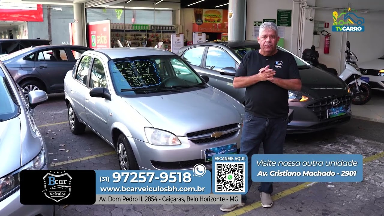 ⁣🔥CHEVROLET CLASSIC 2013 NA BCAR VEÍCULOS! 🚗✨