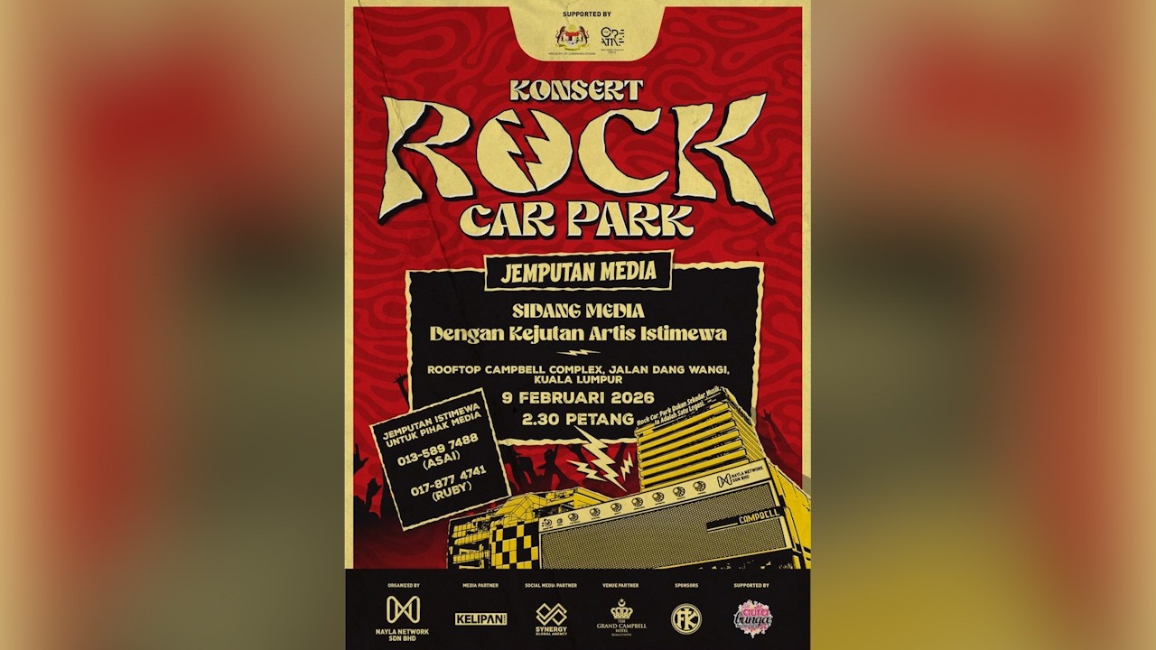 Sidang media konsert 'Rock Car Park'