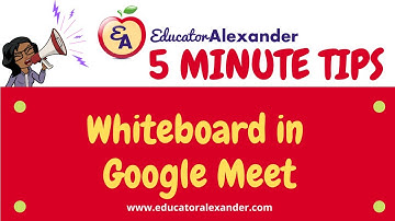 Whiteboard in Google Meet