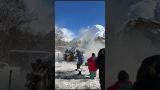 The Job Nobody Wants Stopping Killer Avalanches #shorts #extreme #dangerous