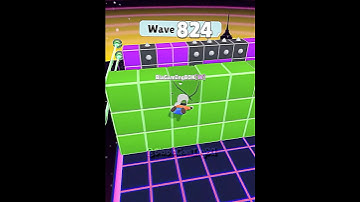 Stumble Guys Block Dash Endless insane clutch save at wave 800+😱 #stumbleguys