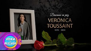 Lamentamos el sensible fallecimiento de la querida Verónica Toussaint | Venga la Alegría