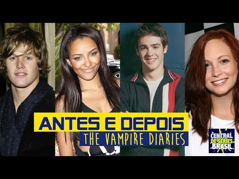 Antes e depois dos atores de Diário de um Vampiro