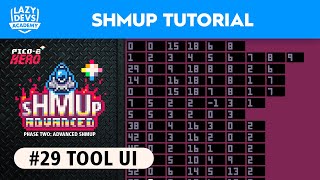 Making an Advanced Shmup #29 - Tool UI - Pico-8 Hero
Lets develop an Advanced Shmup in Pico-8 one video at a time. This series is specifically designed for more experienced developers looking to enhance their skills.
Code the beginning of this episode
👉 https://www.dropbox.com/sh/a53ug5bbe4ahu5h/AABAludGAltyCSUaLpJ010xoa?dl=0
👉 https://github.com/Krystman/lazydevs-pico8-advanced-shmup/tree/387cc00c349490d23f82d1a826898d3b4d868dca
Code the end of this episode
👉 https://www.dropbox.com/sh/j1kky5hr4k6uwao/AAAmqYFFcTRuUxEVJAf2l2Tma?dl=0
👉 https://github.com/Krystman/lazydevs-pico8-advanced-shmup/tree/060bfe38906d611f6441a4ab2fe89dd078683520
Join our Discord
👉 https://discord.gg/N9NBX8R
Get T-Shirts Here
👉 https://shop.spreadshirt.net/lazydevs
Support Lazy Devs on Ko-fi
👉 https://ko-fi.com/lazydevs
0:00:00 Intro
0:02:27 Menu System
0:12:37 Layout
0:15:40 Cursor
0:19:04 Cursor Limits
0:22:34 Scrolling
0:29:01 Changing Values
0:35:20 Keyboard Demo
0:40:49 Doggie Zone
0:41:35 Ko-fi
#pico8 #gamedev #stg #shmup Making an Advanced Shmup #29 - Tool UI - Pico-8 Hero