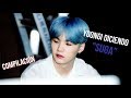 Yoongi diciendo &quot;Suga&quot; en las canciones antes de rapear