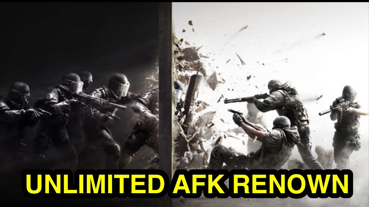UNLIMITED AFK RENOWN METHOD IN RAINBOW SIX SIEGE | AFK RENOWN METHOD