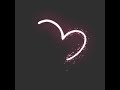 رسم قلب حب