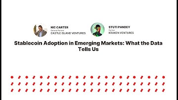 Fireside Chat: Stablecoin Adoption in Emerging Markets: What the Data Tells Us