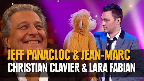 Jeff Panacloc au grand cabaret avec Christian Clav...