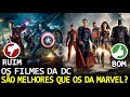 15 MOTIVOS PARA OS FILMES DA DC SEREM MELHORES QUE OS DA MARVEL, SEGUNDO UM SITE.