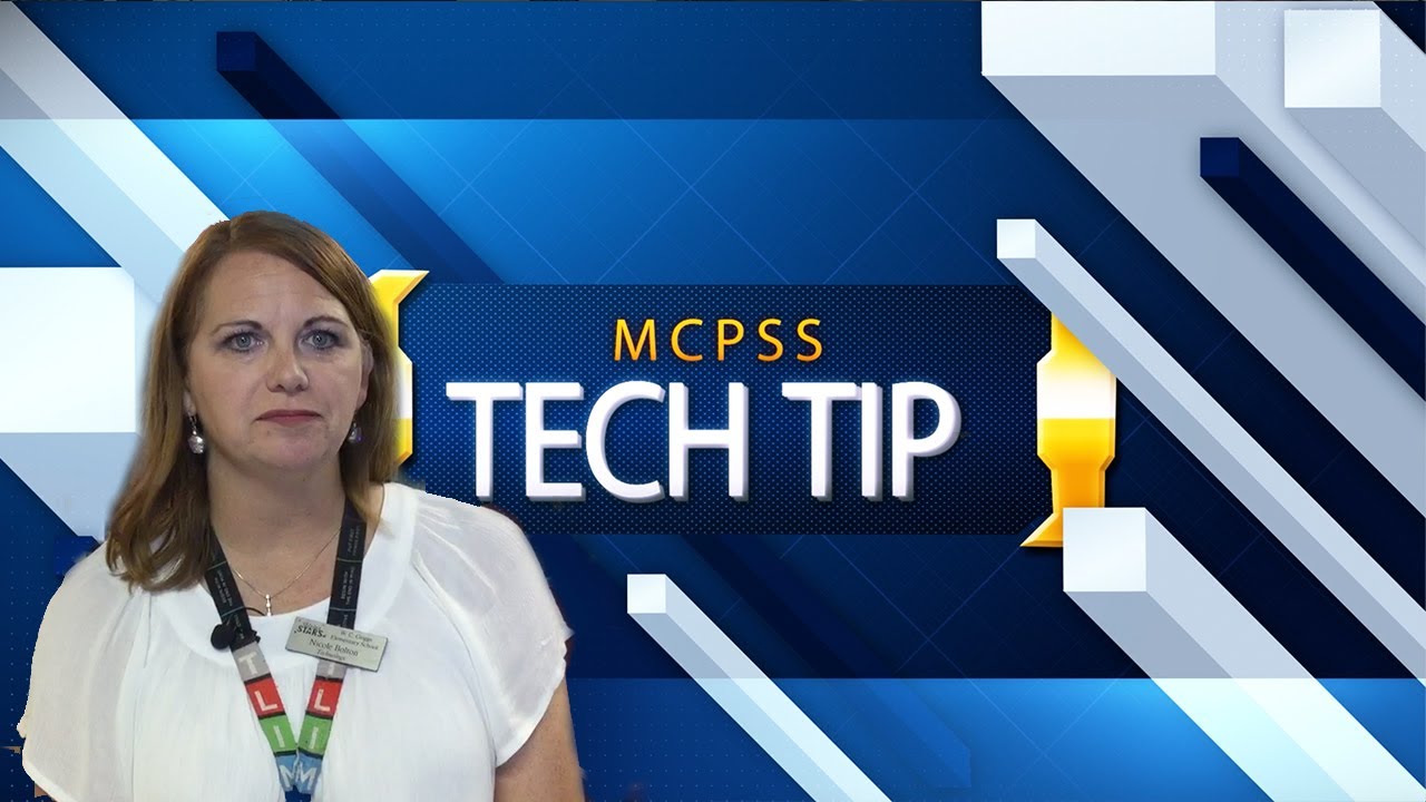 tech tip: nicole bolton - youtube